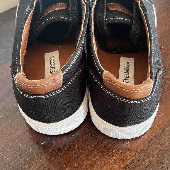 Mens Steve Madden Black Sneakers Size 11 - Picture 3 of 5